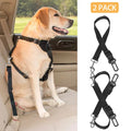 2Pcs Pet Dog Seat Belt Leash Adjustable