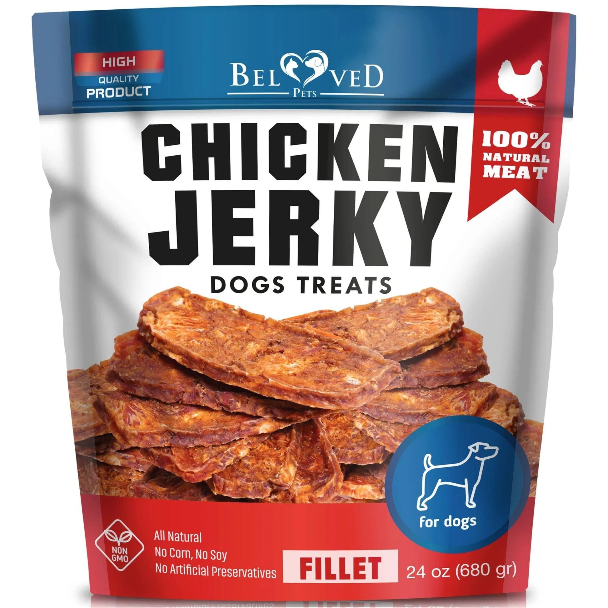 Chicken Jerky Dog Treats 1.5 lb