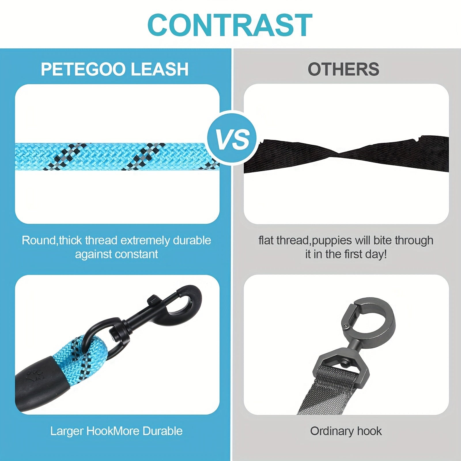 Hands-Free Dog Leash with Waist Belt