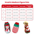 Turtleneck Christmas Pet Sweater 