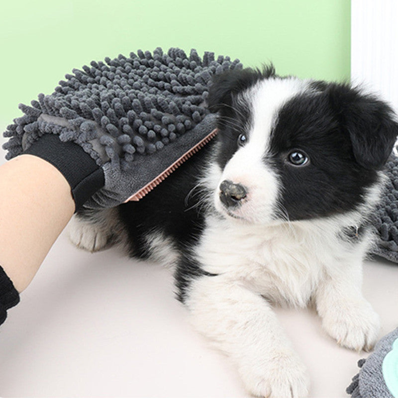 2-in-1 Pet Grooming Glove