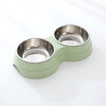 Double Stainless Steel Pet Bowls